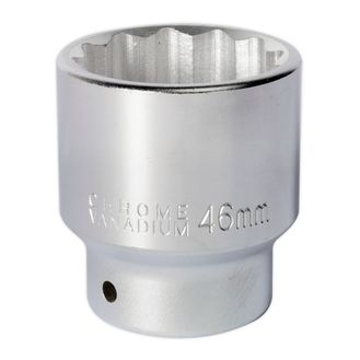 Sealey S34/46 WallDrive&amp;reg; Socket 46mm 3/4"Sq Drive