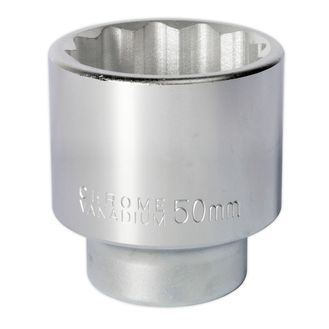 Sealey S34/50 WallDrive&amp;reg; Socket 50mm 3/4"Sq Drive