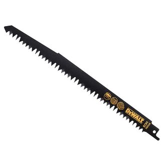 DEWALT HCS Reciprocating Blade for Wood, Fast Cuts 240mm x 5/6.5 TPI Pack of 5