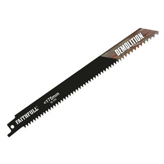 Faithfull Bi-Metal Demolition Sabre Saw Blades