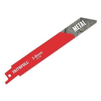 Faithfull BIM Metal Cutting Sabre Saw Blades
