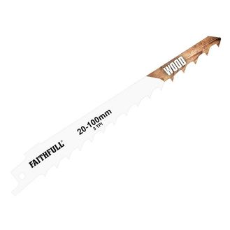 Faithfull HCS Wood Cutting Sabre Saw Blades