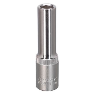Sealey S3809D WallDrive&amp;reg; Socket 9mm Deep 3/8"Sq Drive