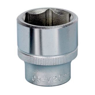 Sealey S3820 WallDrive&amp;reg; Socket 20mm 3/8"Sq Drive