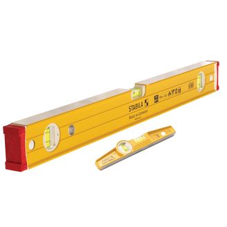 Stabila 96-2-120 Spirit Level &amp; 81 S REM Level Pack