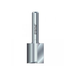 Trend 3/21 x 1/4 HSS Two Flute Cutter 6.3 x 28mm