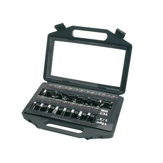 Trend SET/SS9TC 1/2in TCT Router Bit Starter Set, 15 Piece