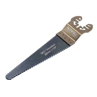 Faithfull SK7 Wavy Edge Insulation Cutter Blade 100mm