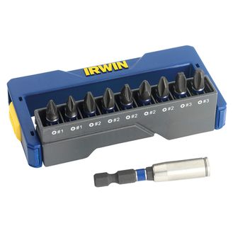 IRWIN® Phillips Impact Screwdriver Bit Set, 10 Piece