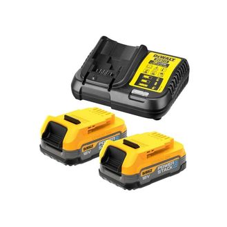 DEWALT DCB1102E2 XR POWERSTACK™ Starter Kit 18V