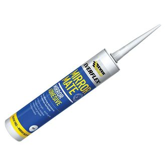 Everbuild Everflex® Mirror Mate Sealant &amp; Adhesive 290ml