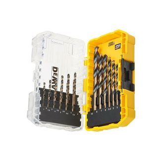DEWALT DT70728 Black &amp; Gold HSS Drill Set, 19 Piece