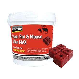 Pest-Stop (Pelsis Group) Super Rat &amp; Mouse Killer MAX Wax Blocks