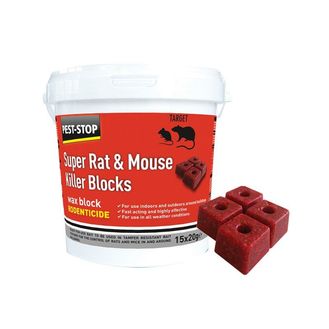 Pest-Stop (Pelsis Group) Super Rat &amp; Mouse Killer Wax Blocks