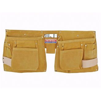 Faithfull Double Tool &amp; Nail Pouch