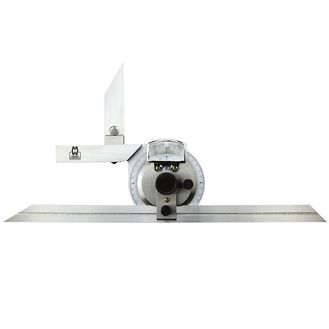Moore &amp; Wright MW500-01 Universal 360° Bevel Protractor with 150/300mm Blades