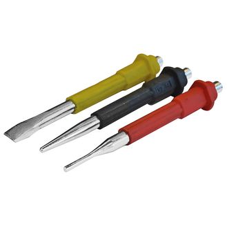 Roughneck Punch &amp; Chisel Set 3 Piece