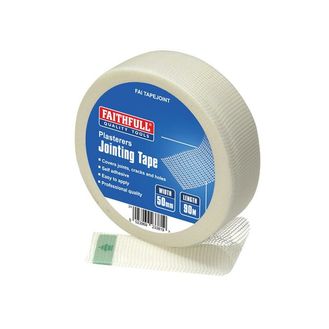 Faithfull PT1-50 Plasterer's Joint Tape 50mm x 90m