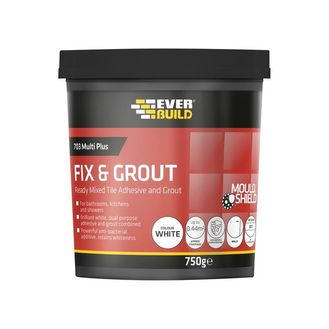 Everbuild 703 Fix &amp; Grout Tile Adhesive