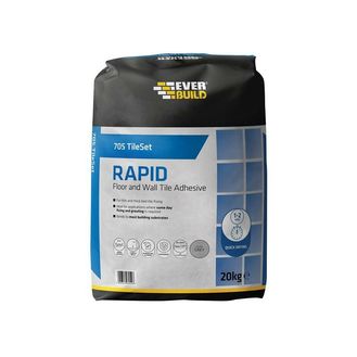 Everbuild 705 Rapid Set Tile Mortar 20kg