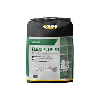 Everbuild 711 TileSet Flexiplus Tile Adhesive