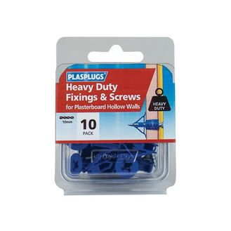 Plasplugs Heavy-Duty Plasterboard Fixings