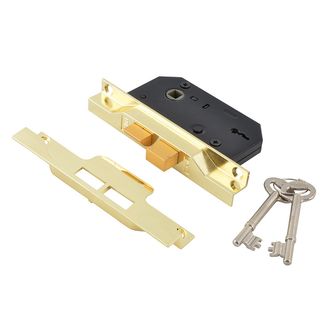 UNION 2 Lever Rebated Sashlock - 2242