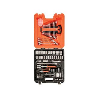 Bahco S106 1/4in &amp;1/2in DriveSocket &amp; Spanner Set, 106 Piece