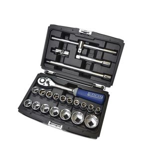 Expert 1/2in Drive Socket &amp; Accessory Set, 22 Piece
