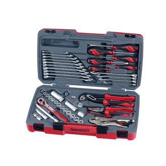 Teng T3848 Socket &amp; Tool Set of 48 Metric &amp; AF 3/8in Drive