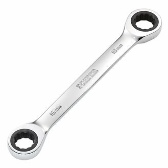 Draper 27739 Draper HI-TORQ&amp;#174; Metric Double Ratchet Ring Spanner, 16 x 18mm