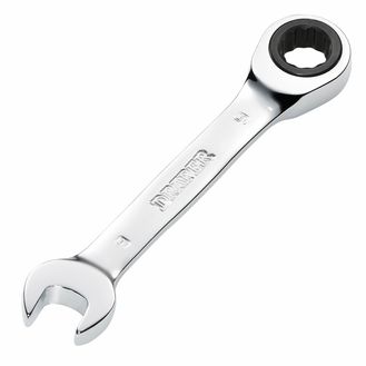 Draper 27851 Draper HI-TORQ&amp;#174; Metric Stubby Ratchet Combination Spanner, 9mm