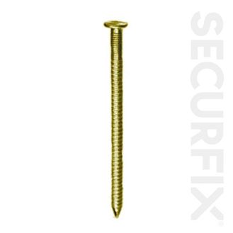 Securfix Trade Tubs T10741X Annular Ring Nails Gold 40mm