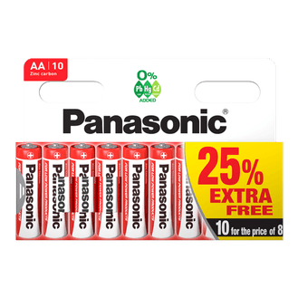 Panasonic S5822 Red Specials AA Pack 10