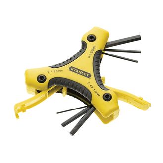 STANLEY® Metric Triangle Hexagon Key Set, 9 Piece