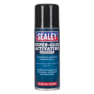 Sealey SCS300S Super Glue Activating Aerosol 200ml