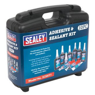 Sealey SCSKIT1 Adhesive &amp; Sealant Kit 10pc