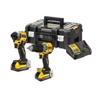 DEWALT DCK2050H2 POWERSTACK™ Twin Pack 18V 2 x 5.0Ah Li-ion