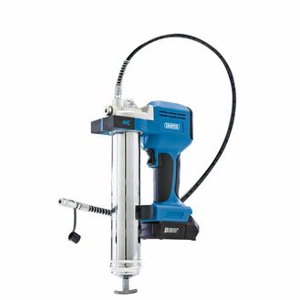 Draper 03359 D20 20V Grease Gun Kit, 1 x 2.0Ah Battery, 1 x Charger (3 Piece)