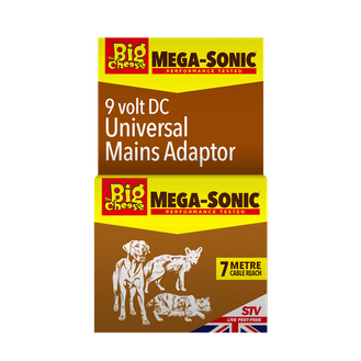 The Big Cheese Universal 9v Mains Adapter + 5M Extension