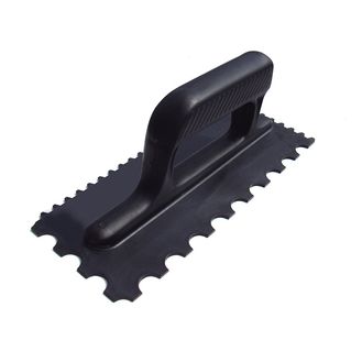Vitrex Plastic Tile Trowel with U &amp; V Notches 6/20mm