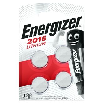 Energizer S10058 Lithium CR2016 Batteries