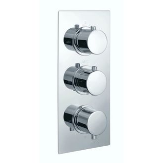 Giavani GIA-SV-TC-ID Triple Round Shower Valve