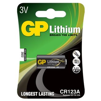 GP GPPCL123A117 Lithium Battery CR123A