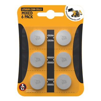 JCB S4901 Lithium 6pk Coin Cell