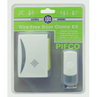 Pifco ELA1163GED Wirefree Door Chime Kit