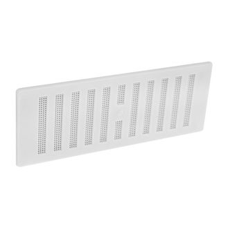 Securit White Plastic Hit &amp; Miss Vent