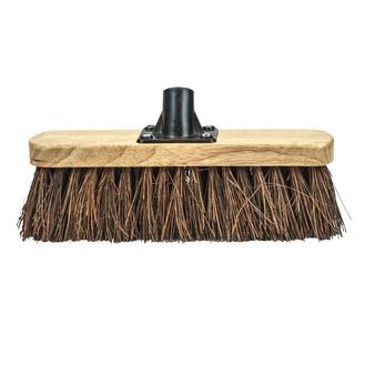 Faithfull Bassine Varnished Broom Head 300mm (12in) Threaded Socket