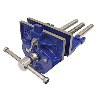 Faithfull Woodwork Vice 175mm (7in) Plain Screw &amp; Dog