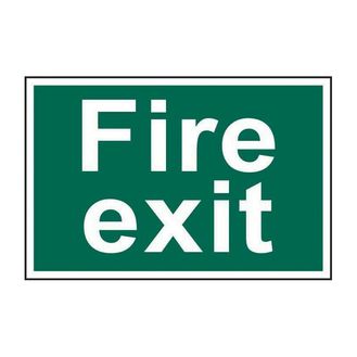 Scan Sign: Fire Exit